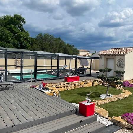 L'Aurore Suite De Charme, Clim Jacuzzi, Sauna, Piscine Chauffee Cuisine... Carpentras Exteriör bild