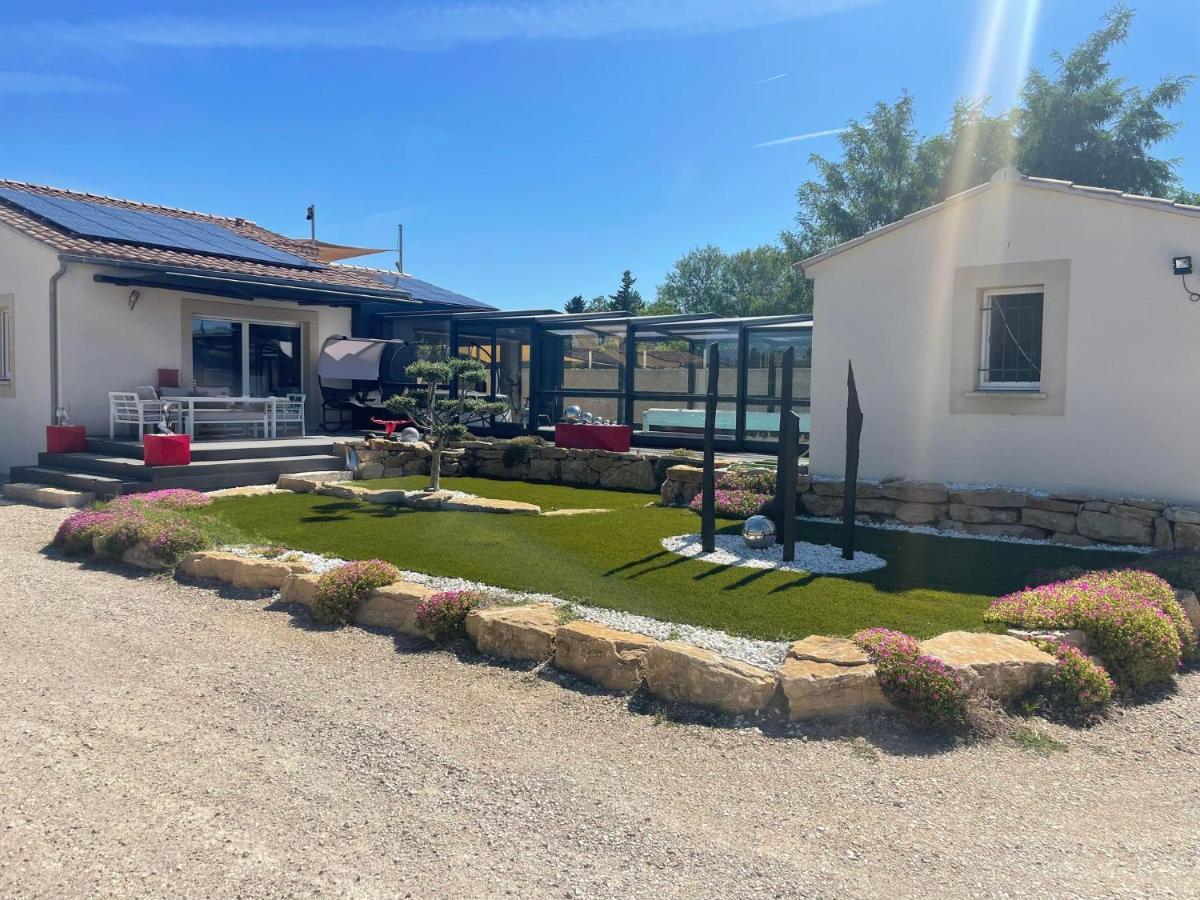 L'Aurore Suite De Charme, Clim Jacuzzi, Sauna, Piscine Chauffee Cuisine... Carpentras Exteriör bild